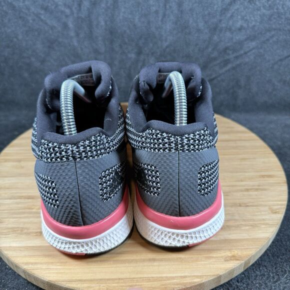 Adidas Bounce Women’s 9 Grey Sneaker Shoes Running Comfort AF4114 - Picture 4 of 8